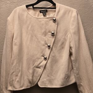 Vintage J. Michaels Wool Cashmere Cropped Jacket | Made in Canada